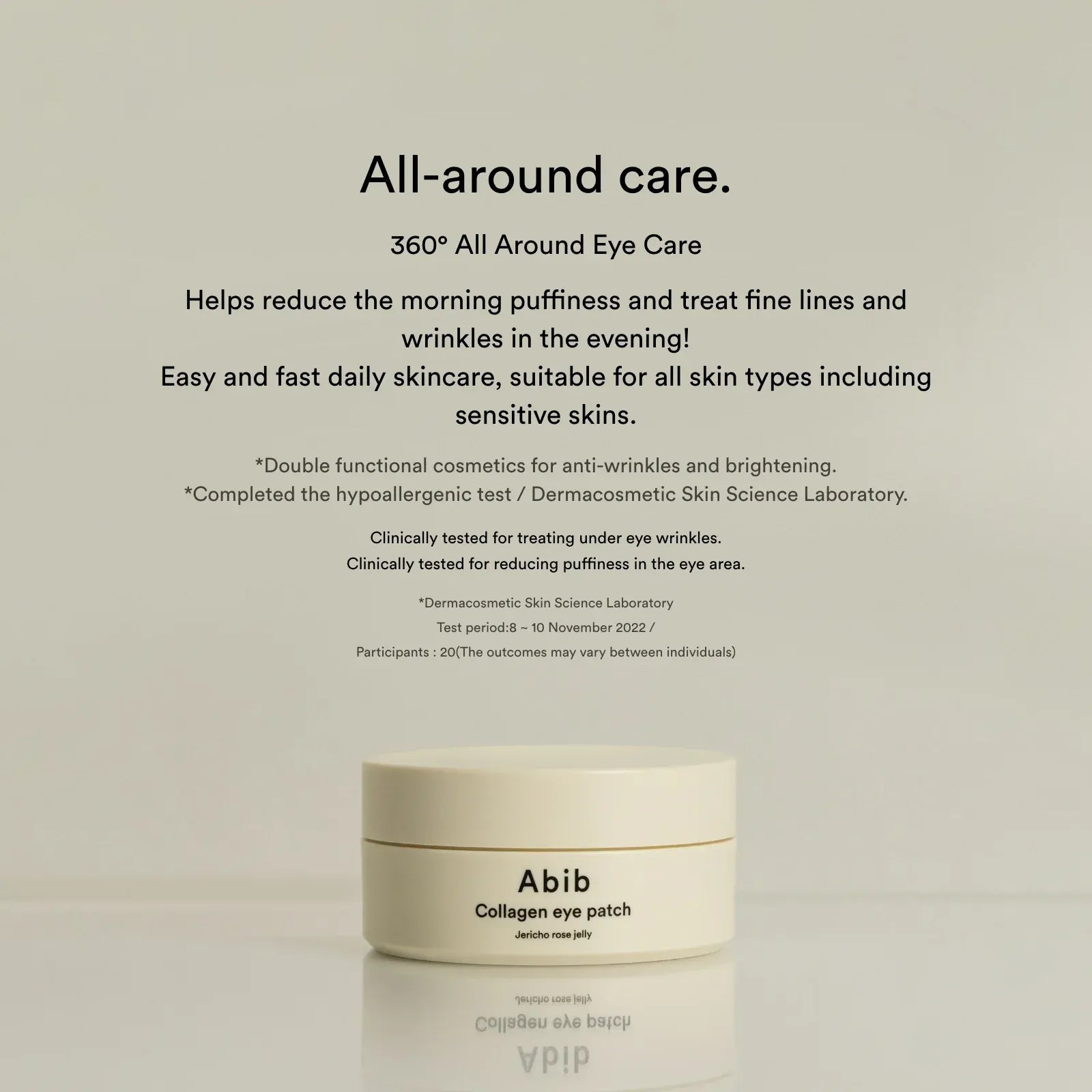 Abib - Collagen Eye Patch Jericho Rose Jelly - Skin Shine