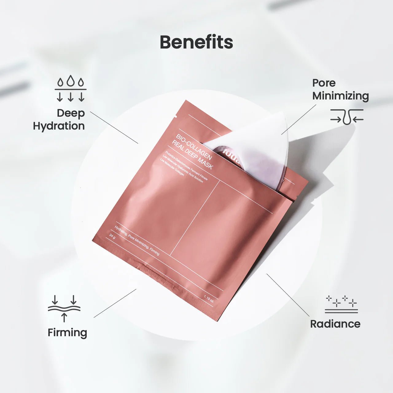 Biodance - Bio - Collagen Real Deep Mask - Skin Shine