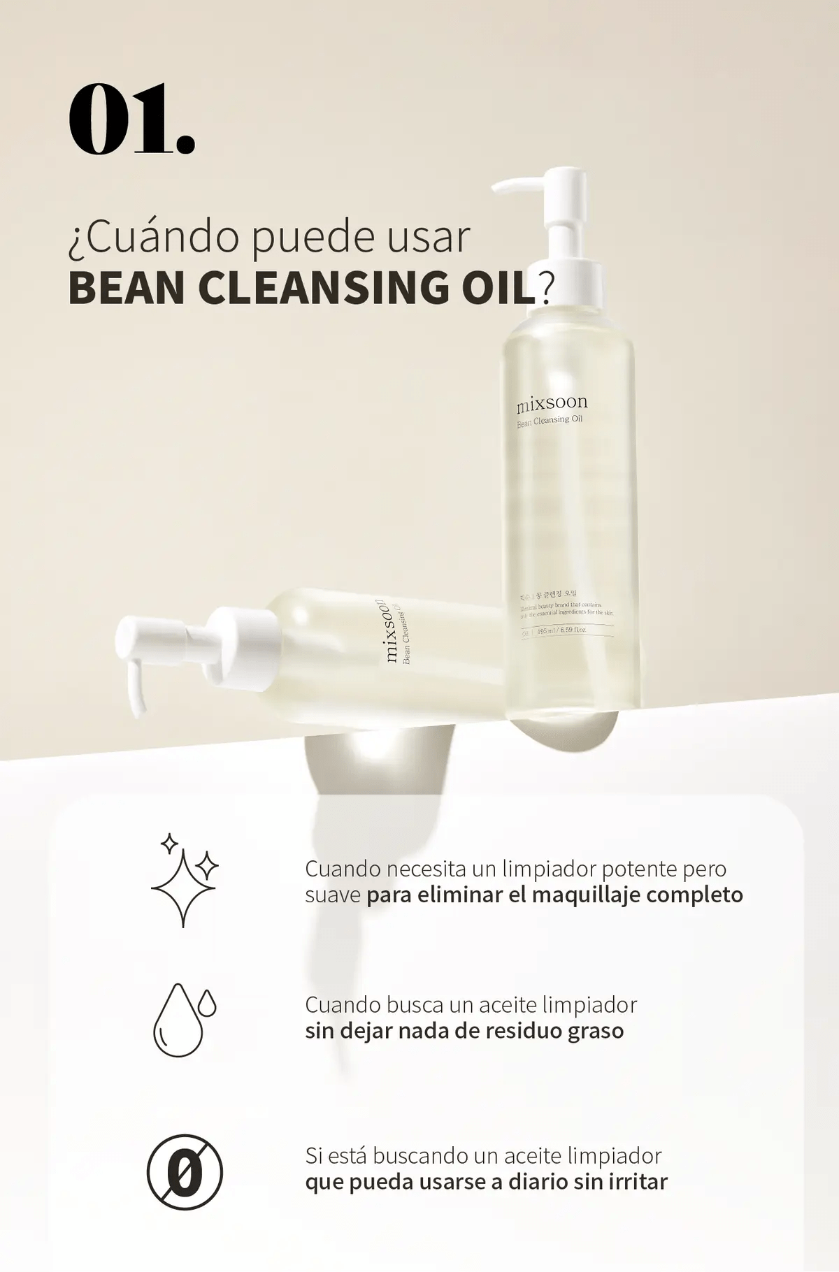 Misxsoon - Bean Cleansing Oil 195ml - Skin Shine